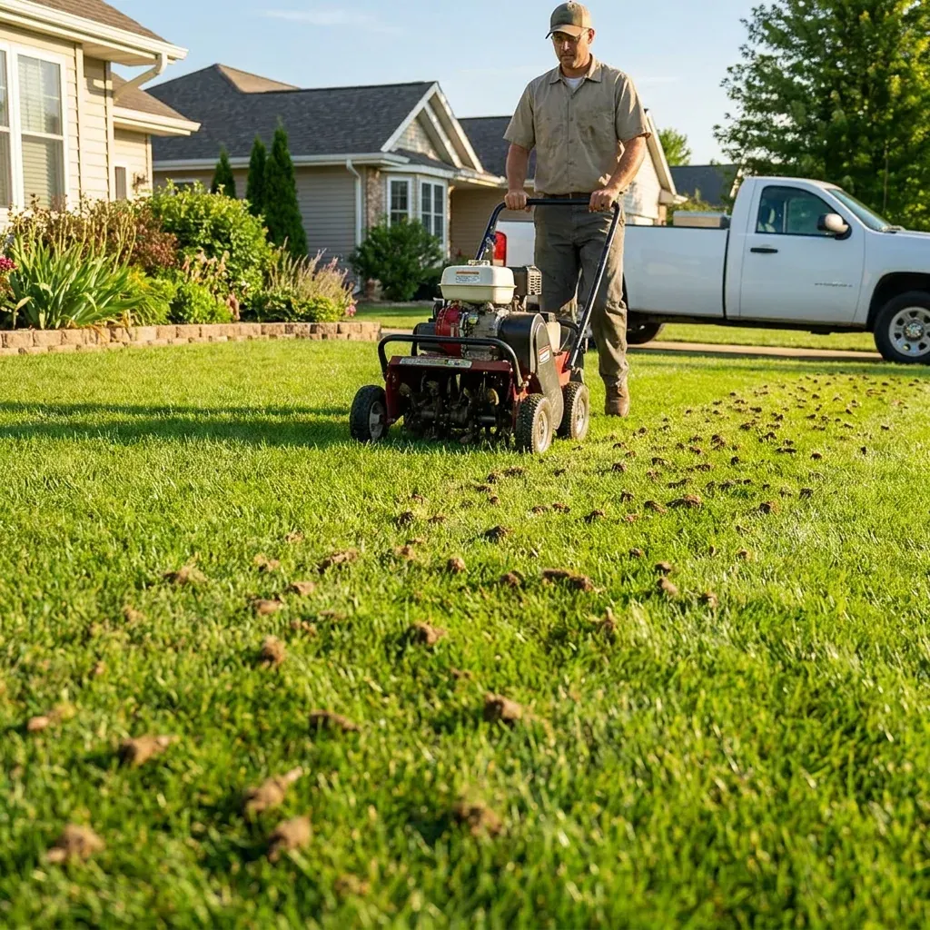Core Aeration project portfolio — Landscapify Vancouver landscaping
