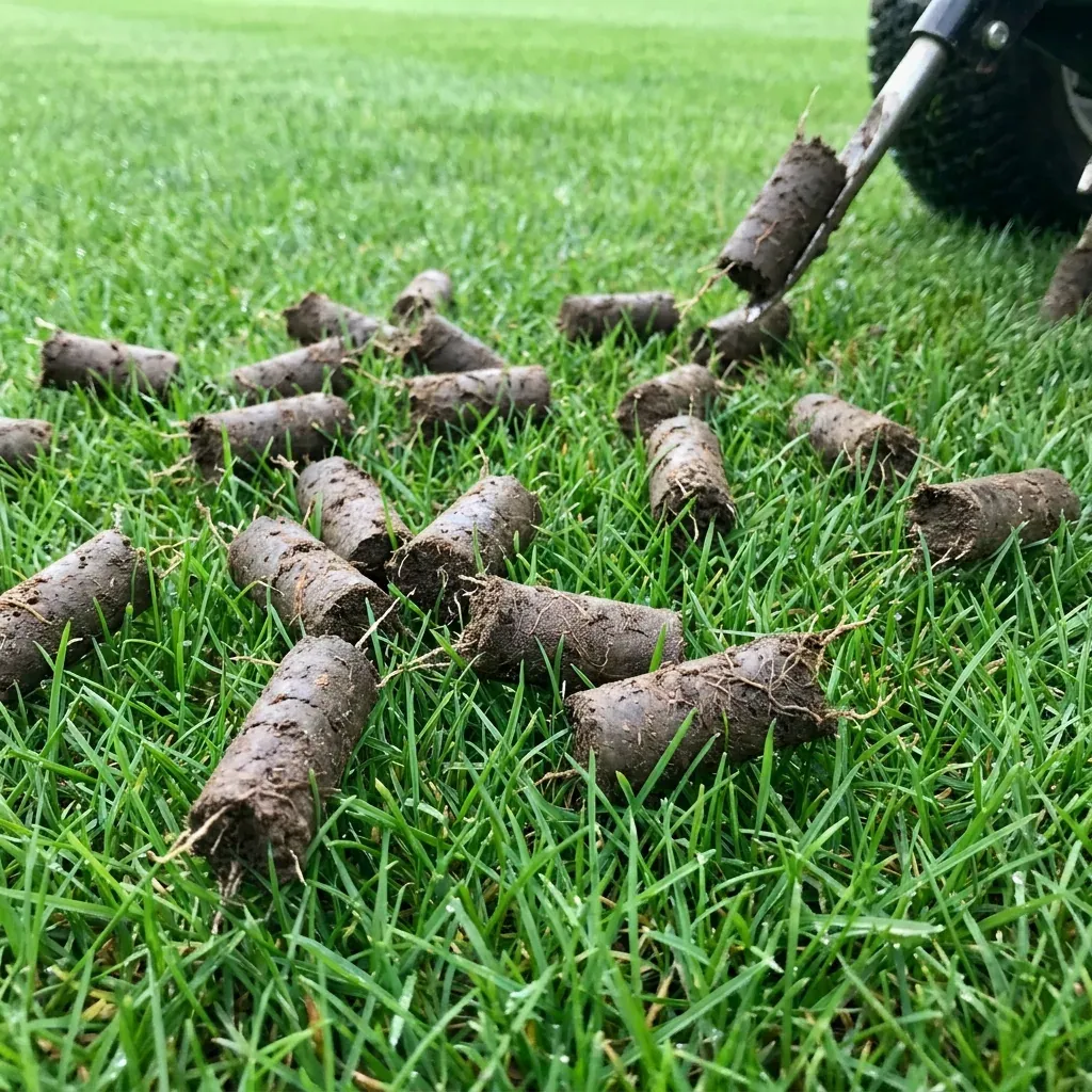 Core Aeration project portfolio — Landscapify Vancouver landscaping