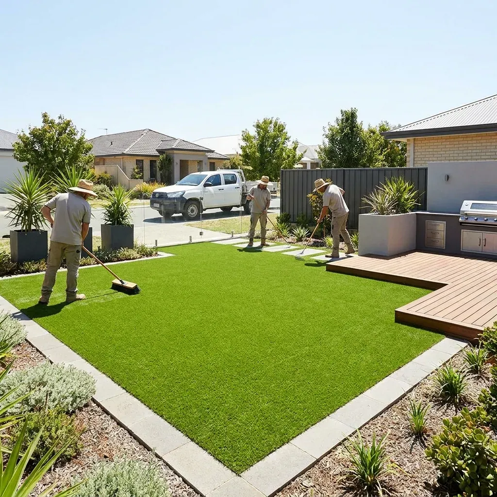 Artificial Turf Installation project portfolio — Landscapify Vancouver landscaping