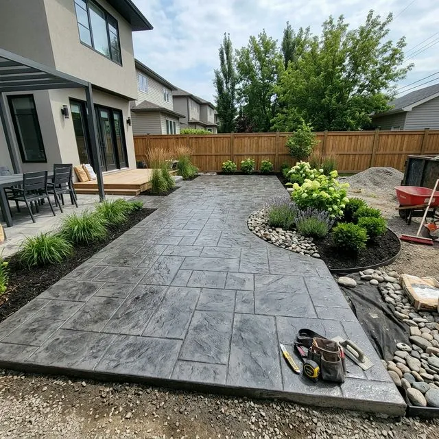 Concrete Services project portfolio — Landscapify Vancouver landscaping