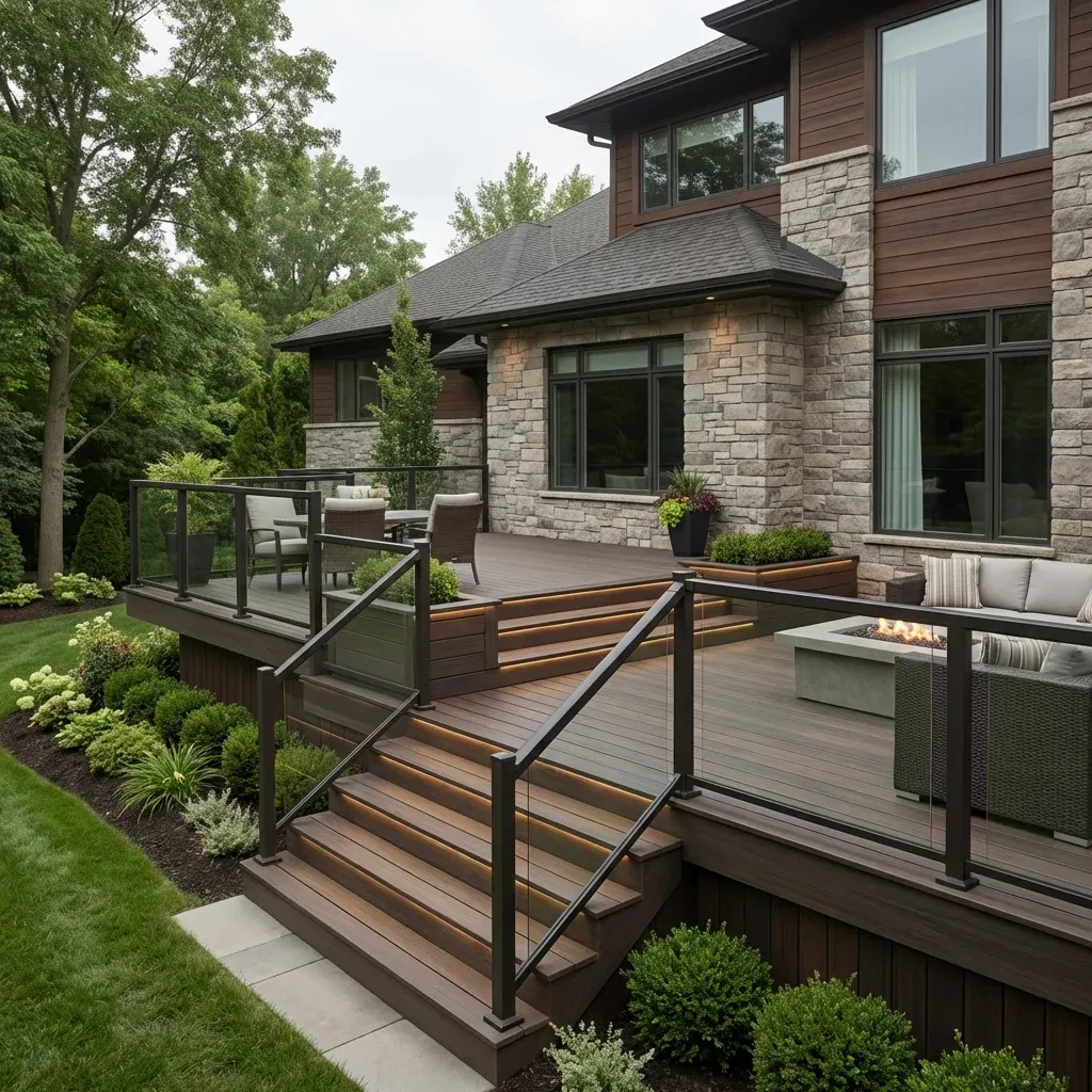 Custom Decks project portfolio — Landscapify Vancouver landscaping