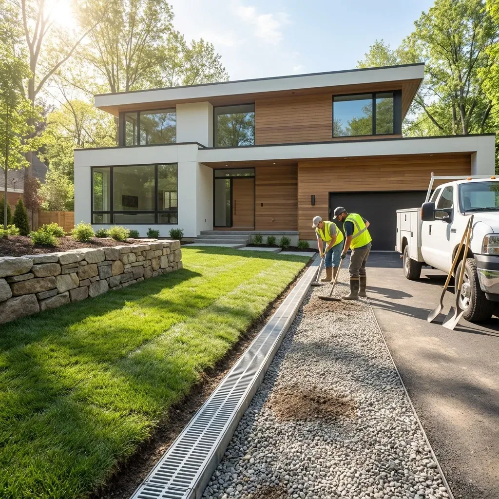 Integrated Drainage Solutions project portfolio — Landscapify Vancouver landscaping