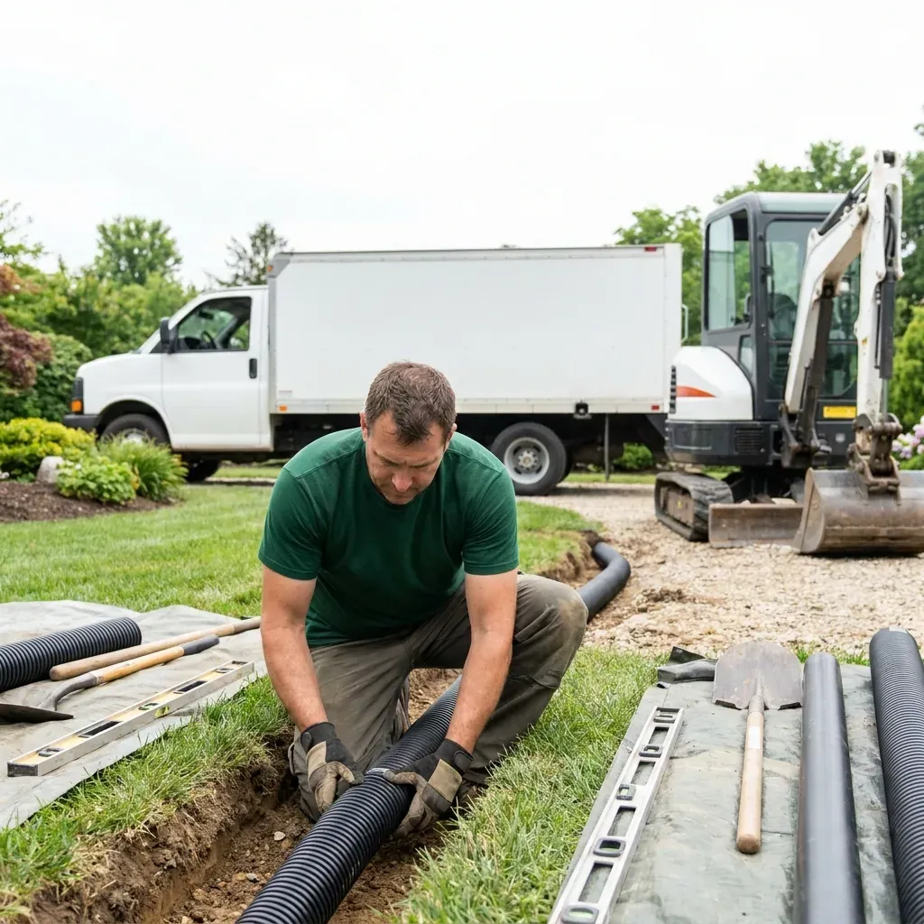 Integrated Drainage Solutions project portfolio — Landscapify Vancouver landscaping