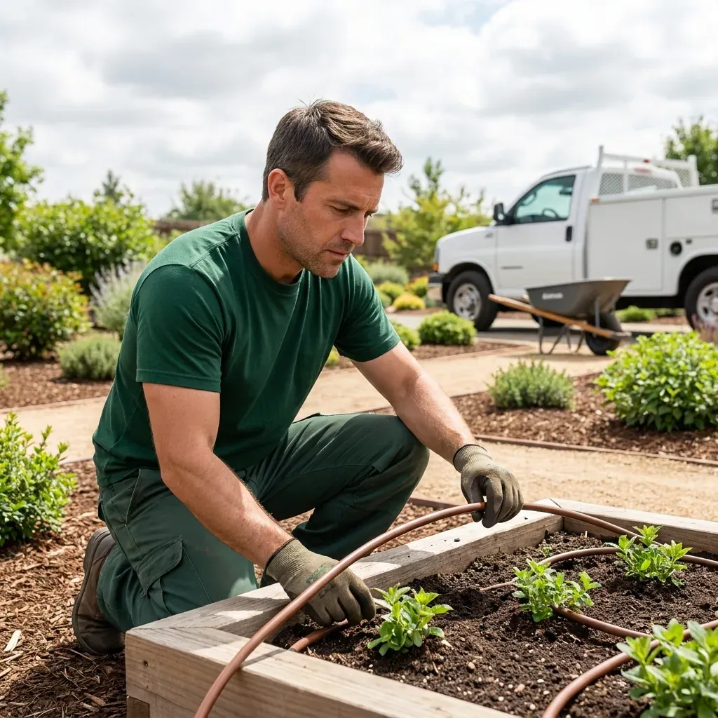 Drip Irrigation project portfolio — Landscapify Vancouver landscaping