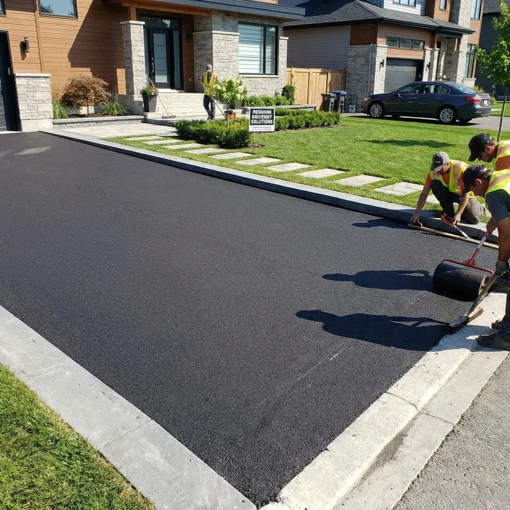 Driveways & Parking project portfolio — Landscapify Vancouver landscaping