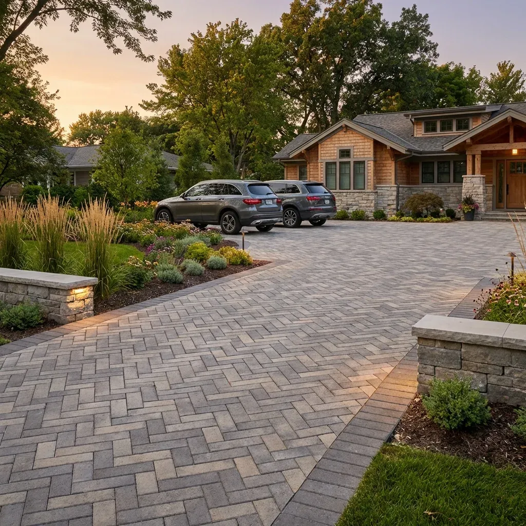 Driveways & Parking project portfolio — Landscapify Vancouver landscaping