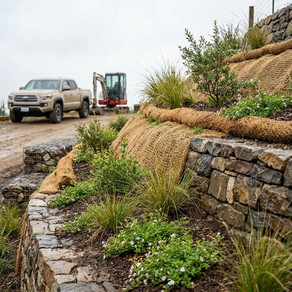 Erosion Control project portfolio — Landscapify Vancouver landscaping