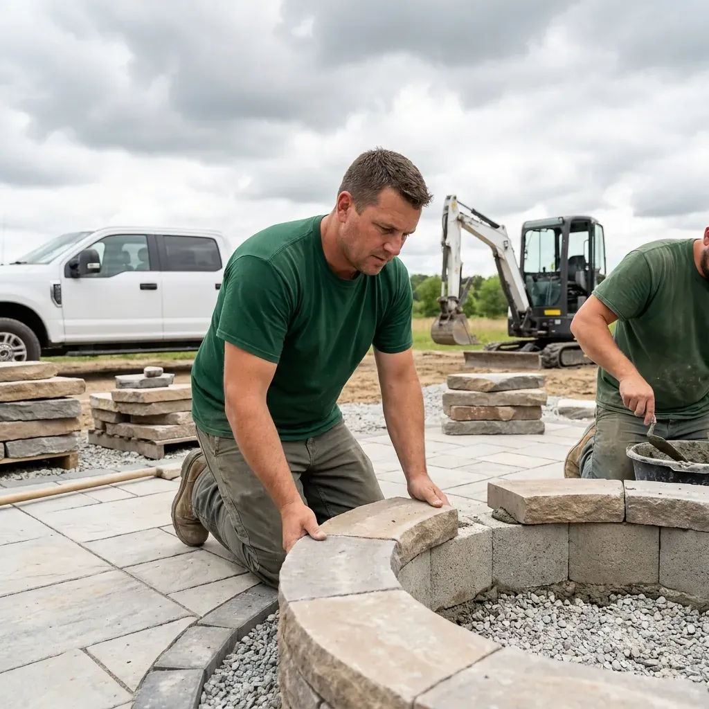 Fire Pits project portfolio — Landscapify Vancouver landscaping