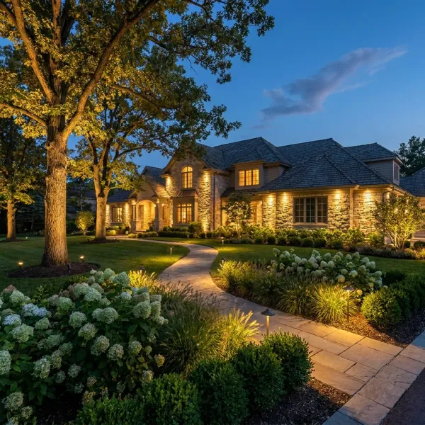 Garden Lighting project by Landscapify near UBC