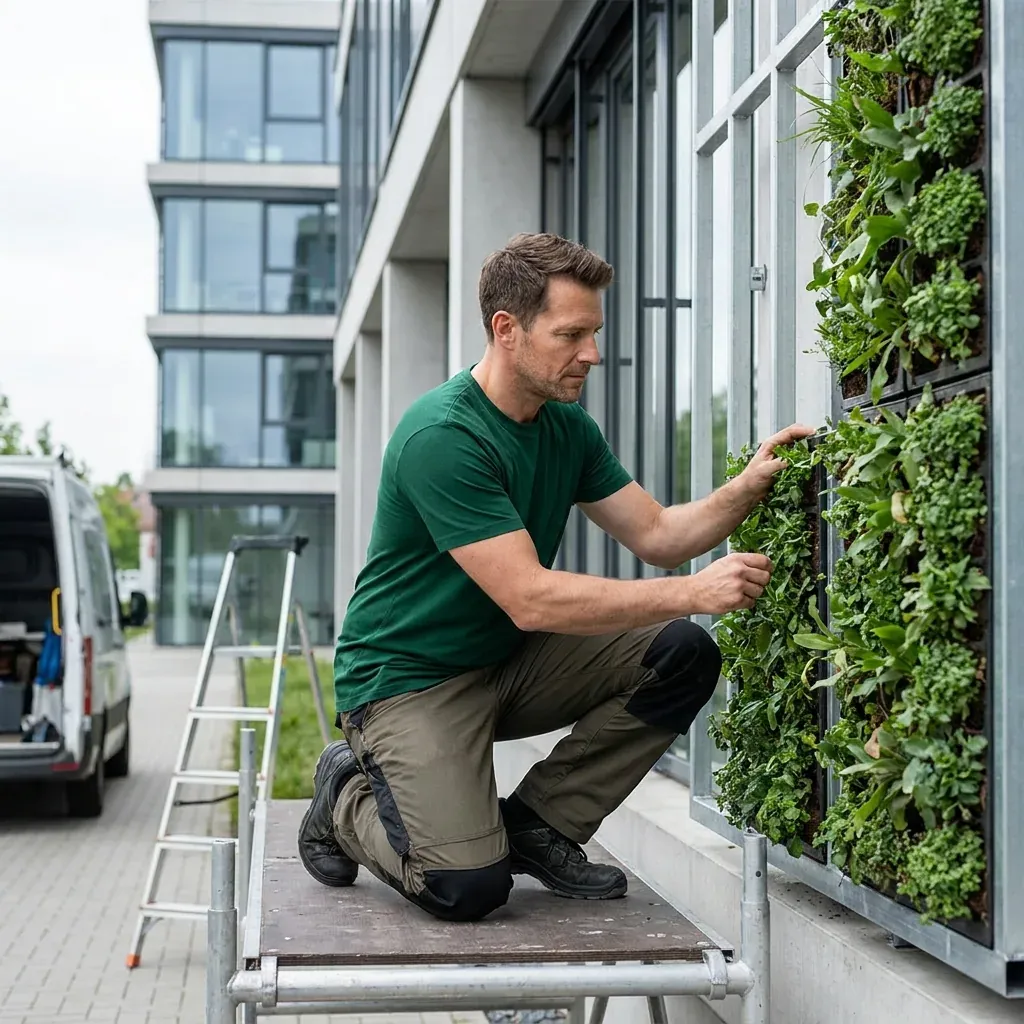 Green Walls & Vertical Gardens project portfolio — Landscapify Vancouver landscaping