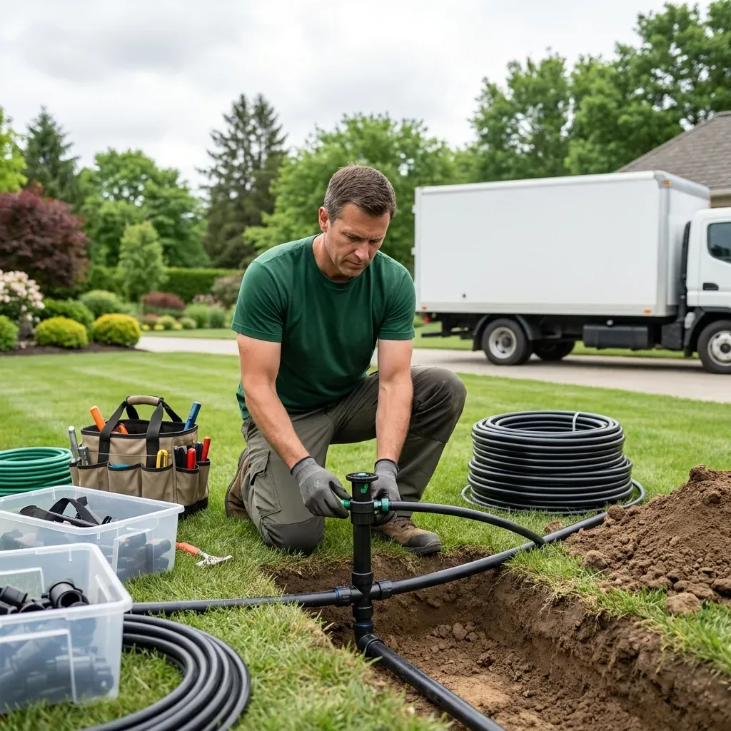 Irrigation Systems project portfolio — Landscapify Vancouver landscaping