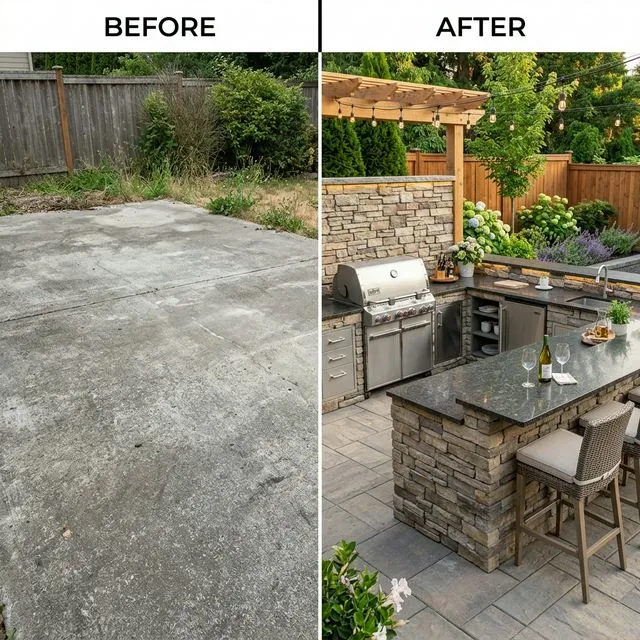 Outdoor Kitchens project portfolio — Landscapify Vancouver landscaping
