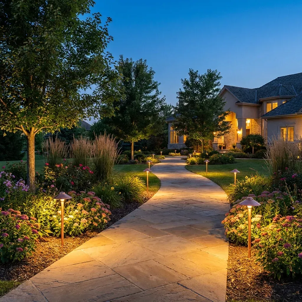 Pathway Lighting project portfolio — Landscapify Vancouver landscaping