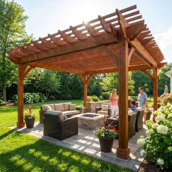 Pergolas, Arbours & Gazebos Example