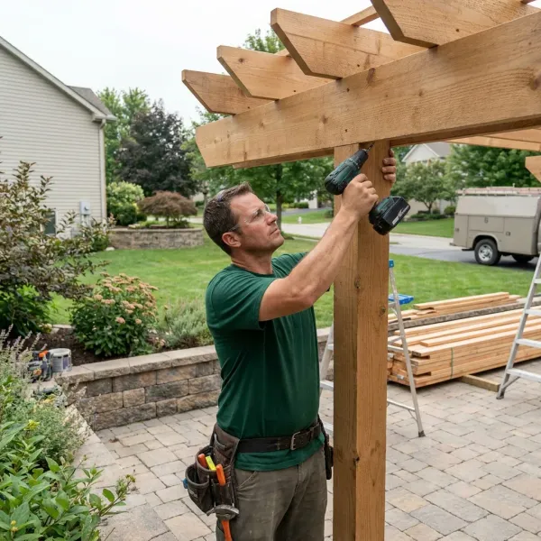 Pergolas, Arbours & Gazebos Example