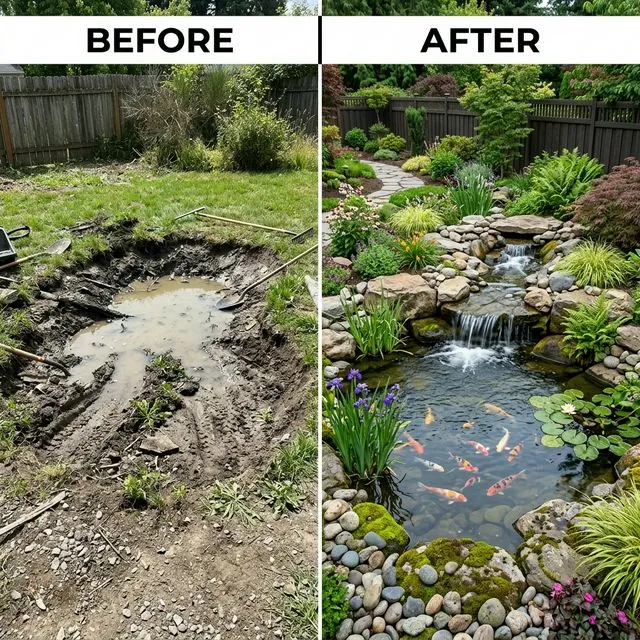 Ecosystem Ponds project portfolio — Landscapify Vancouver landscaping