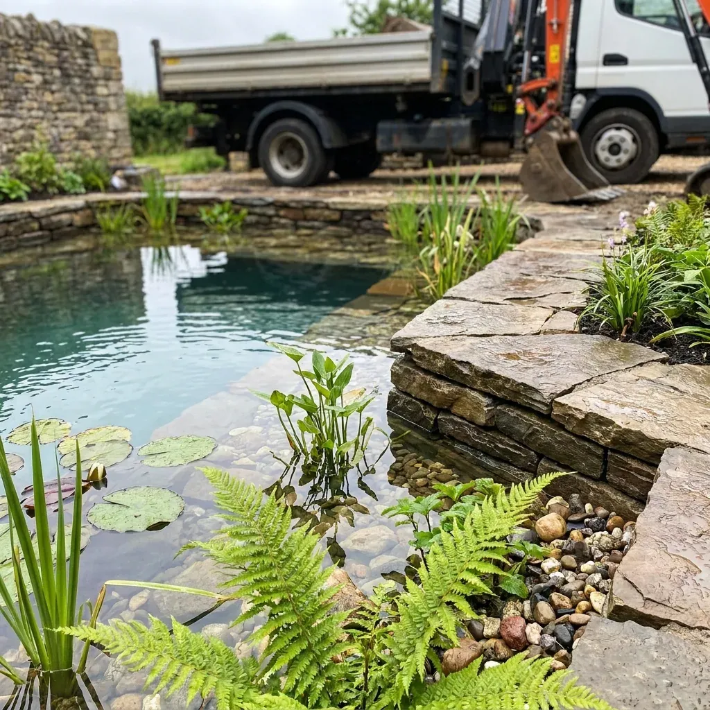Ecosystem Ponds project portfolio — Landscapify Vancouver landscaping
