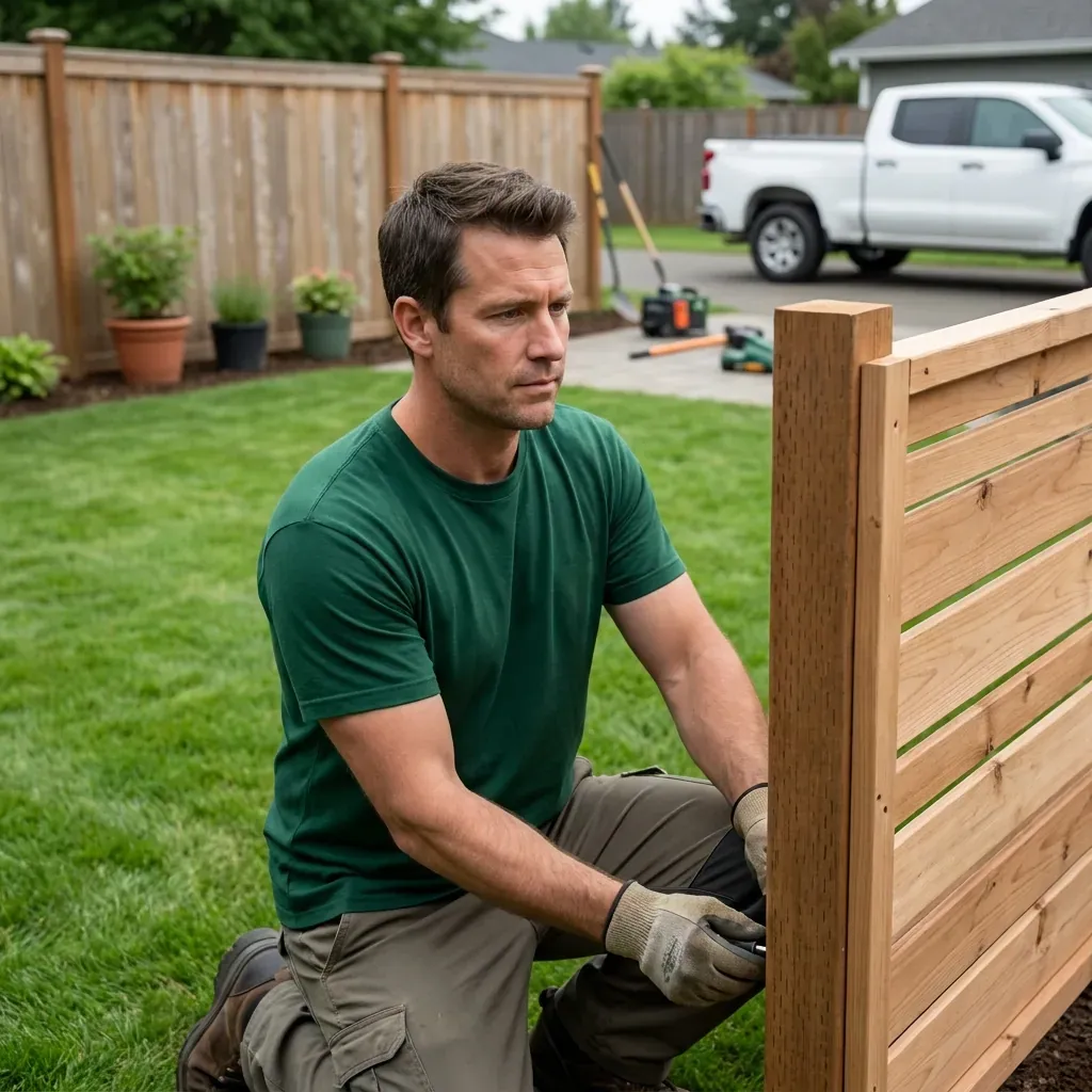Privacy Tree Walls project portfolio — Landscapify Vancouver landscaping