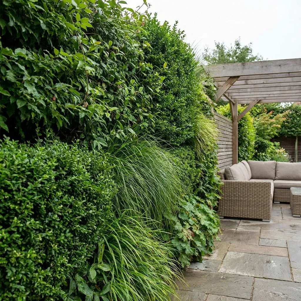 Privacy Tree Walls project portfolio — Landscapify Vancouver landscaping