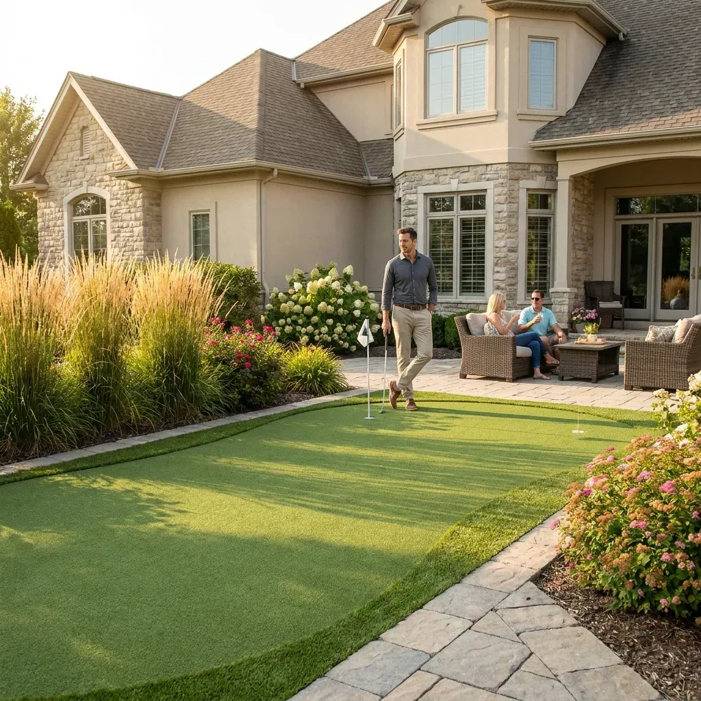 Custom Putting Greens project portfolio — Landscapify Vancouver landscaping