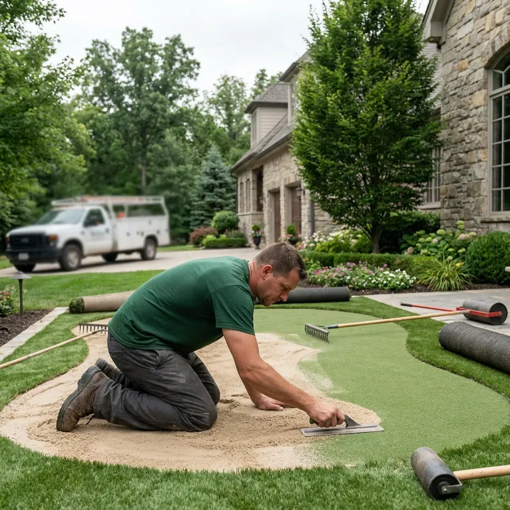 Custom Putting Greens project portfolio — Landscapify Vancouver landscaping
