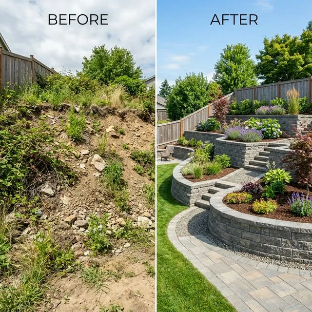 Retaining Walls project portfolio — Landscapify Vancouver landscaping