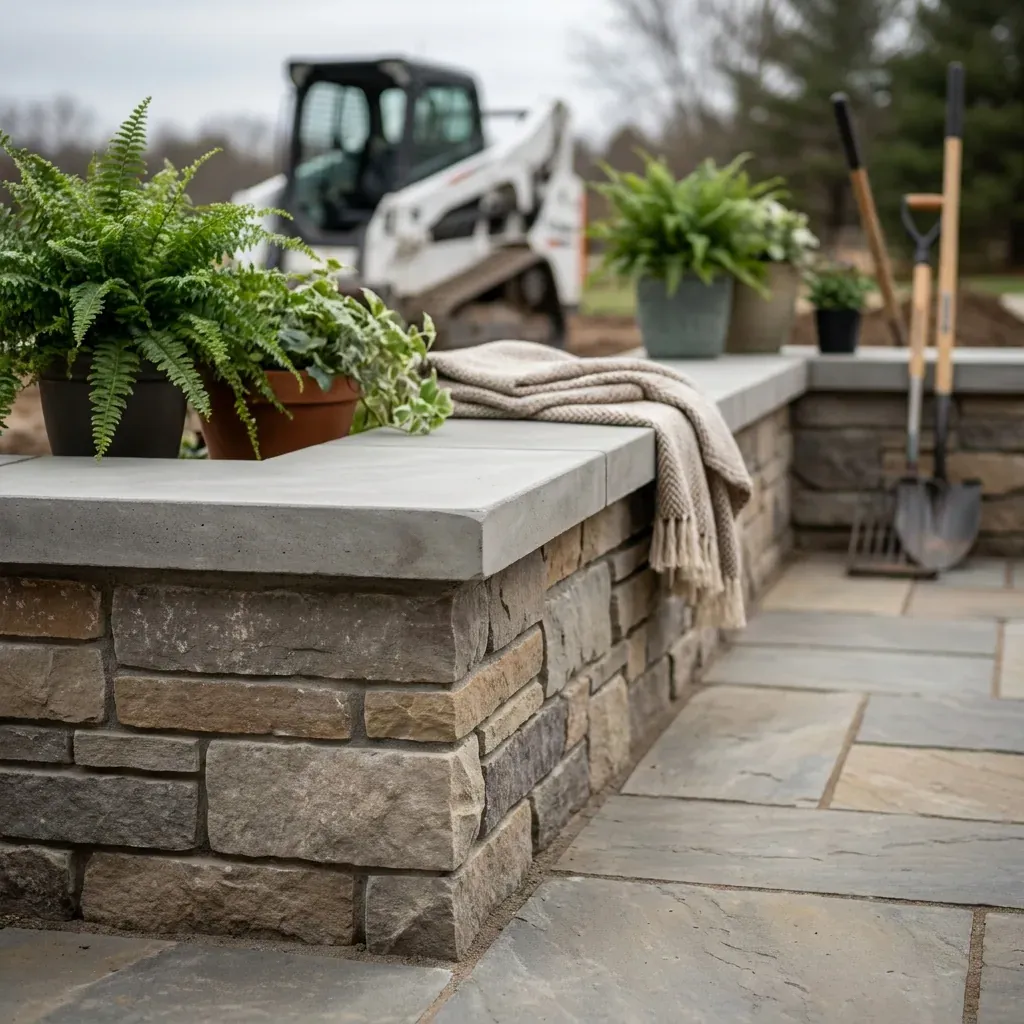 Seating Walls project portfolio — Landscapify Vancouver landscaping