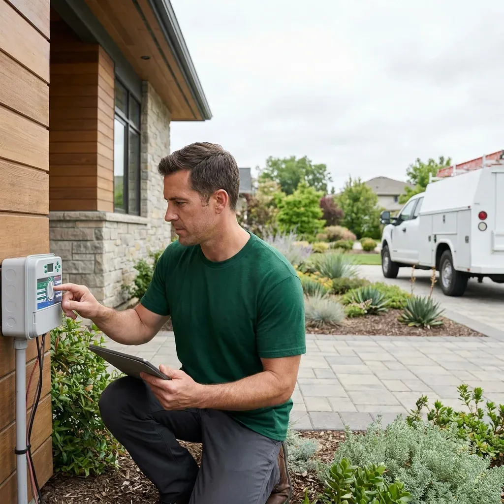 Smart Irrigation Systems project portfolio — Landscapify Vancouver landscaping