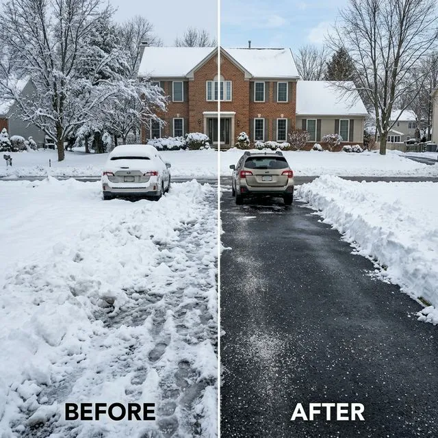 Snow Removal & Salting project portfolio — Landscapify Vancouver landscaping