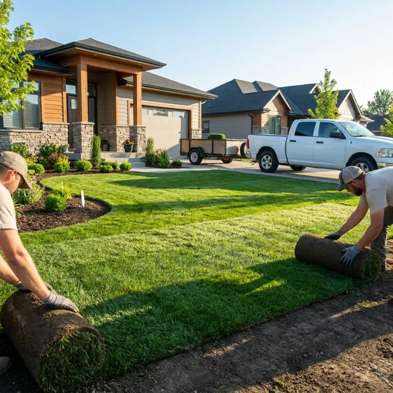 Natural Sod Installation project example by Landscapify Vancouver