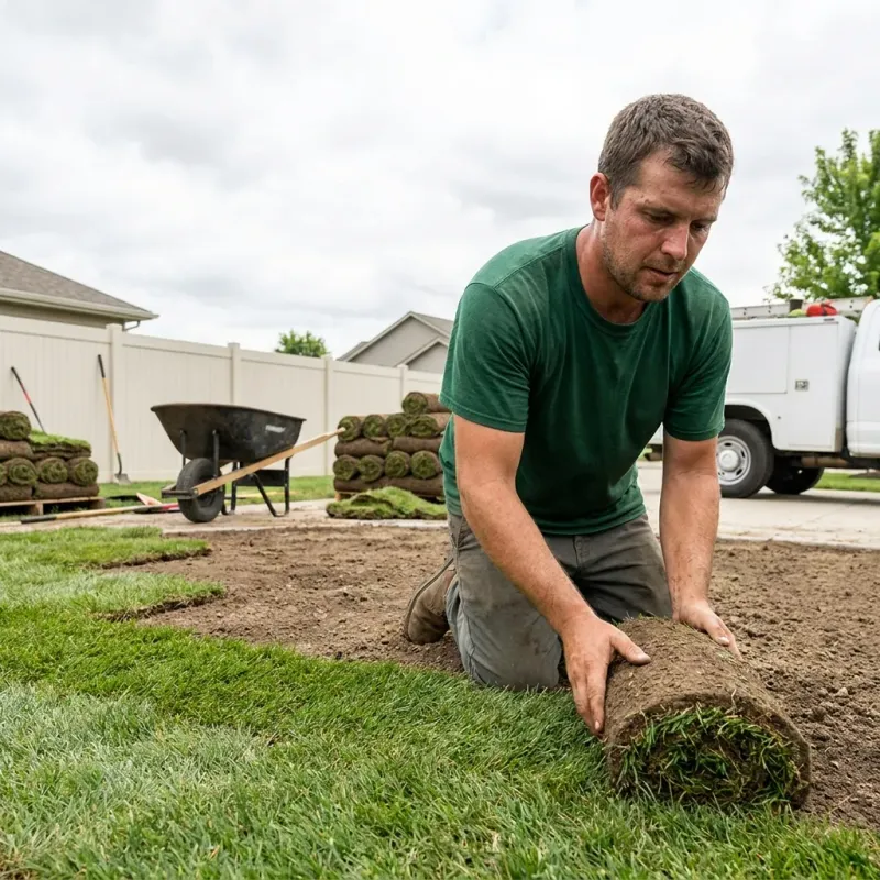 Natural Sod Installation project example by Landscapify Vancouver
