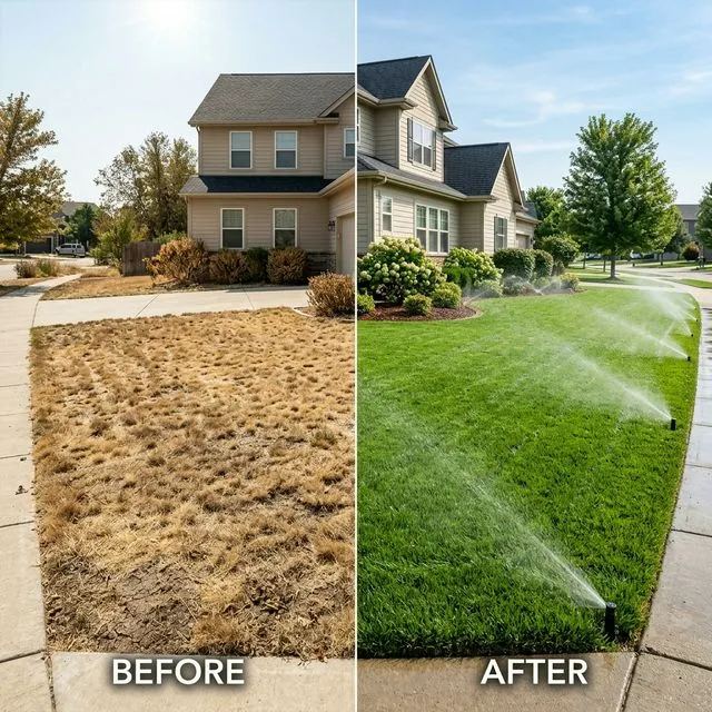 Sprinkler Systems project portfolio — Landscapify Vancouver landscaping