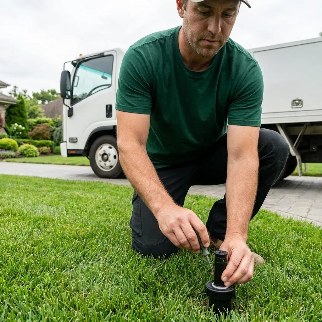 Sprinkler Systems project portfolio — Landscapify Vancouver landscaping