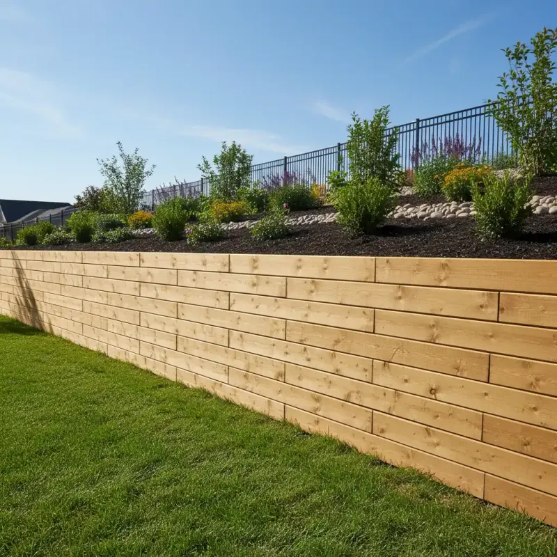 Timber Retaining Walls