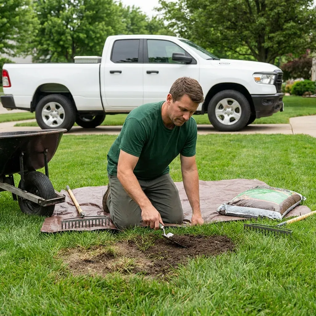 Turf Repair project portfolio — Landscapify Vancouver landscaping