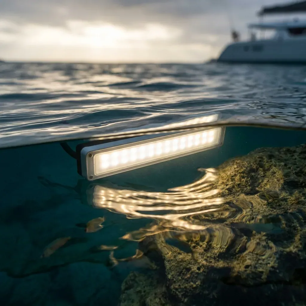 Underwater Lighting project portfolio — Landscapify Vancouver landscaping