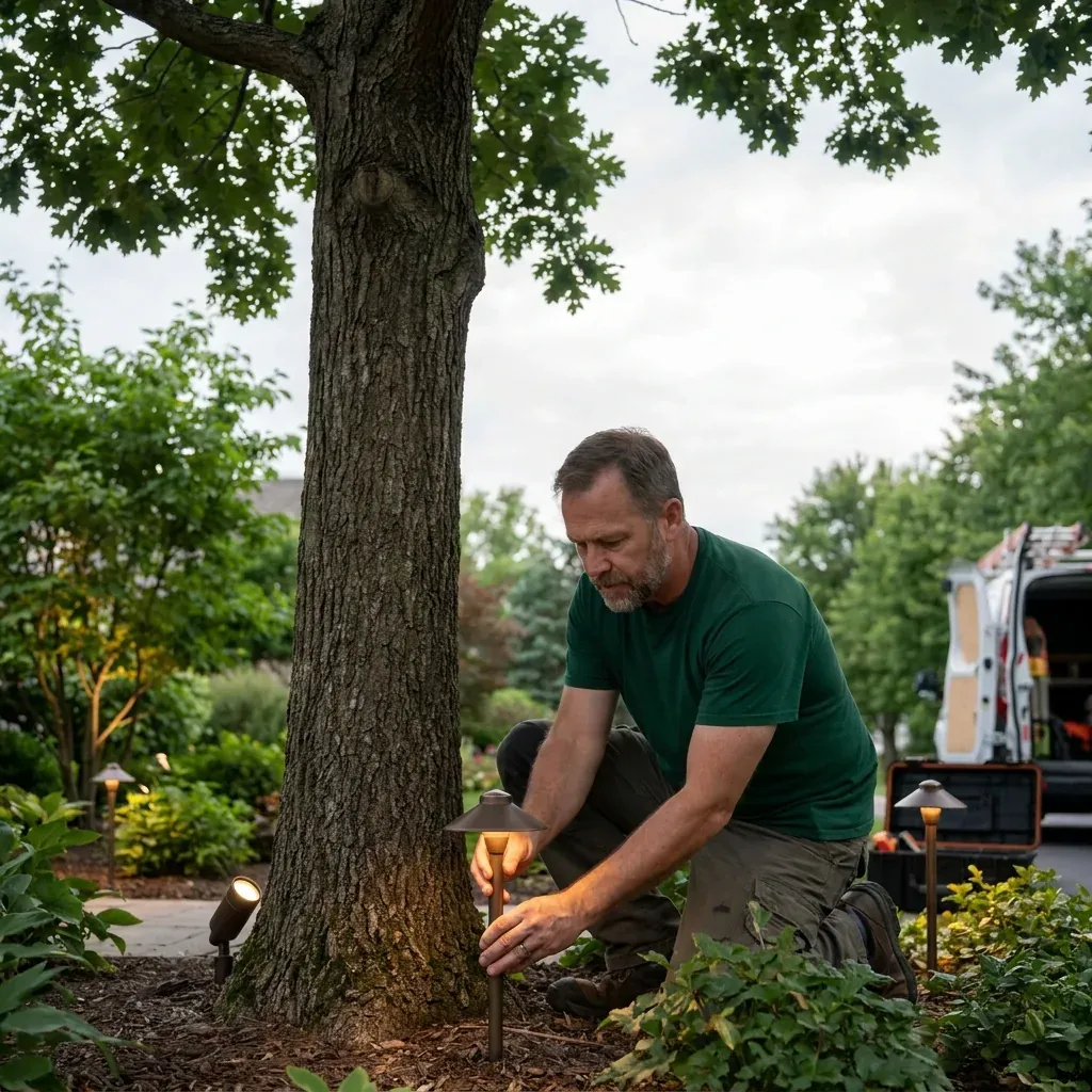 Accent & Uplighting project portfolio — Landscapify Vancouver landscaping