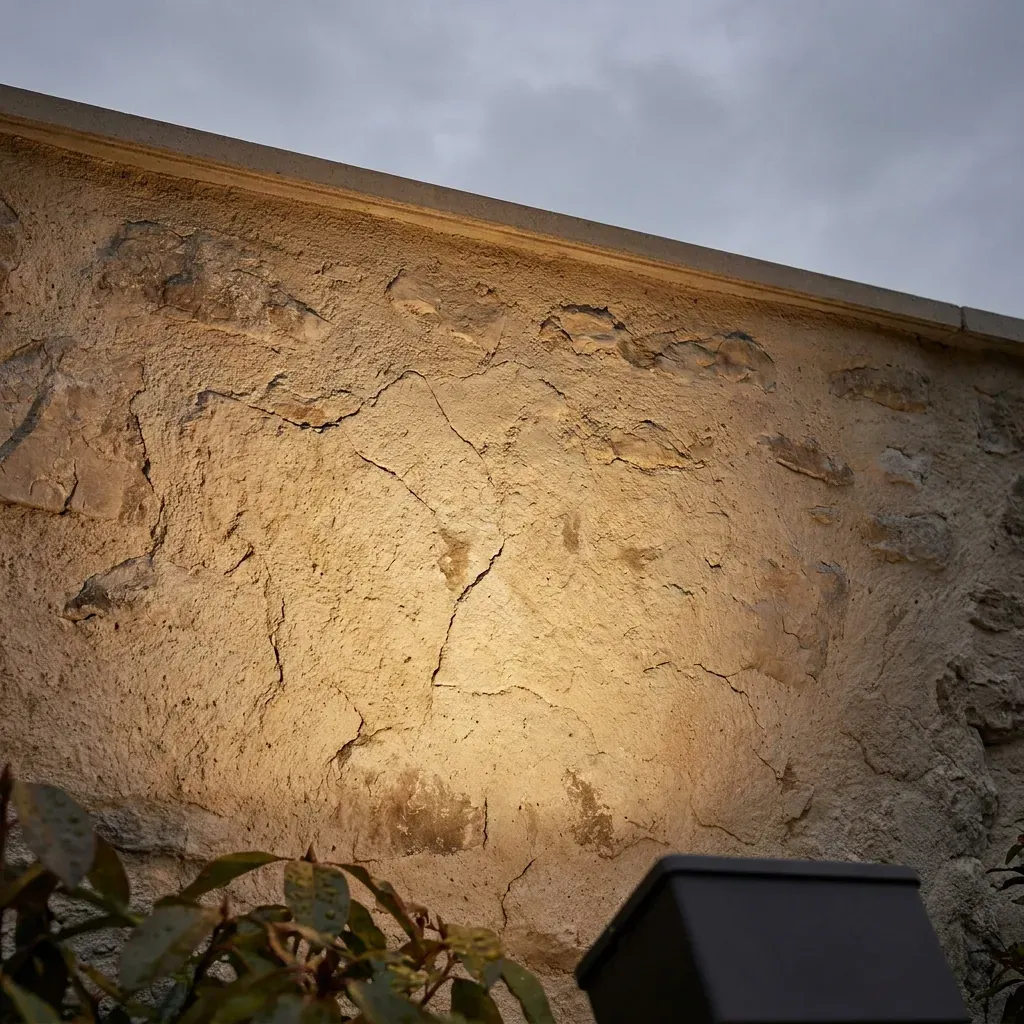 Wall-Wash Lighting project portfolio — Landscapify Vancouver landscaping