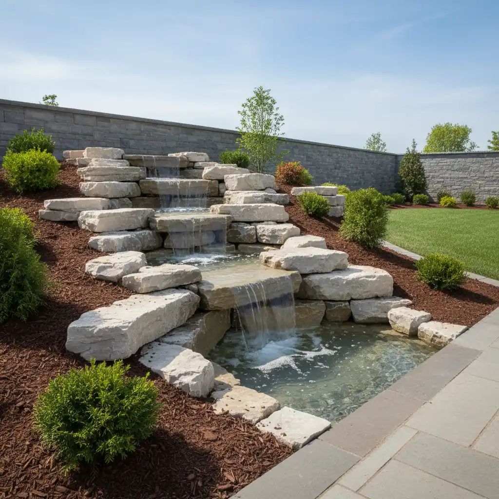 Custom Waterfall Feature